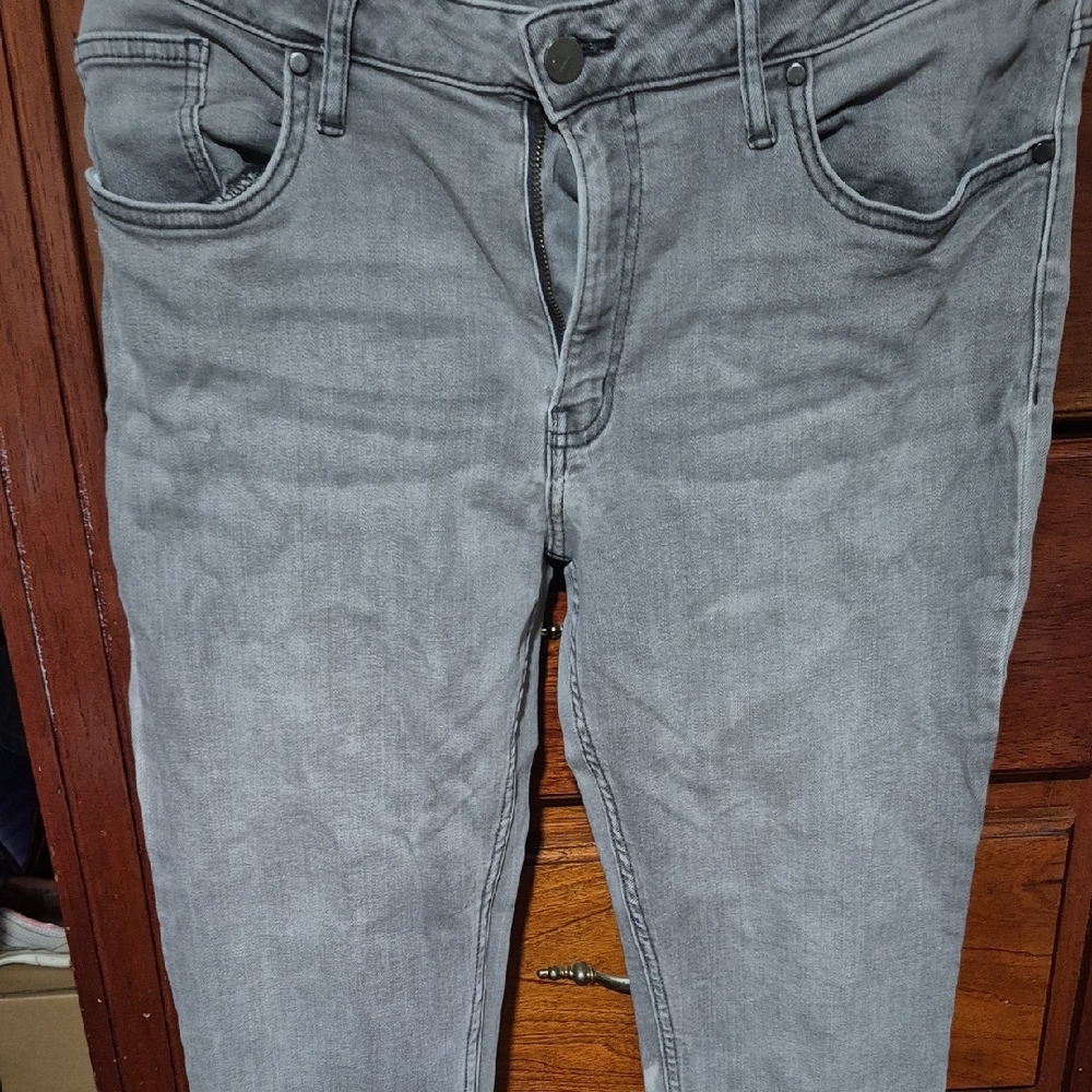 Calvin Klein Collection Gray Boyfriend Jeans